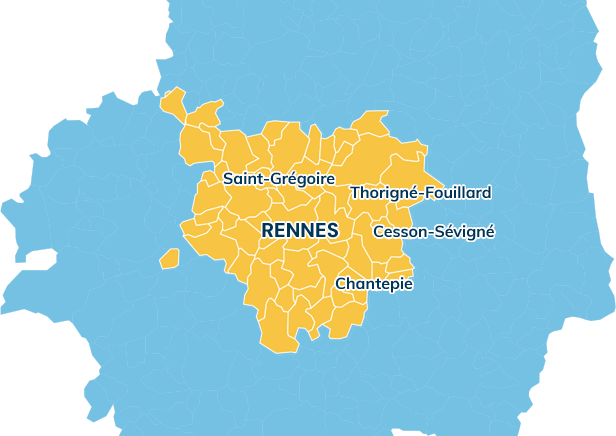 Nos lieux d'intervention